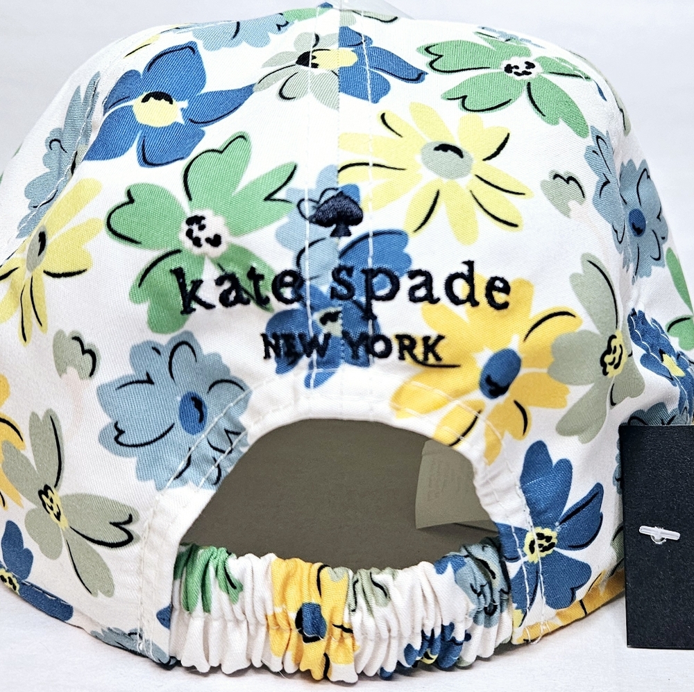 NWT Kate Spade French Cream Floral Cap - Picture 6 of 15